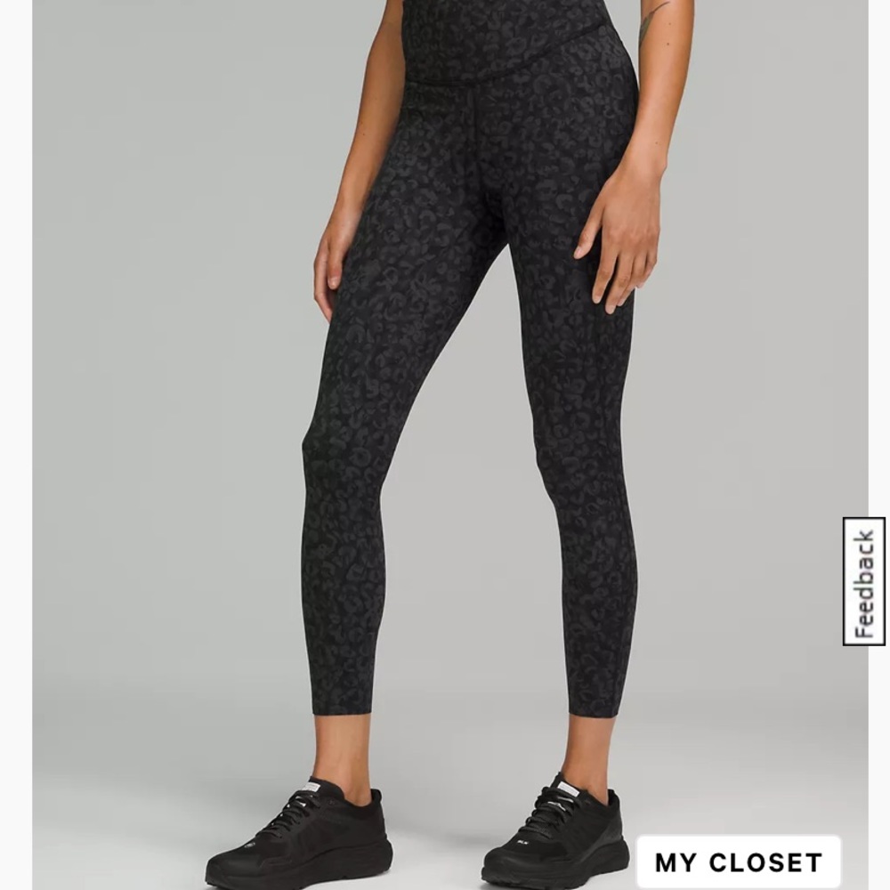 Lululemon Base Pace Leggings Sz 10 25” inch